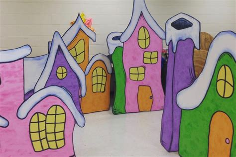 Whoville Houses Template